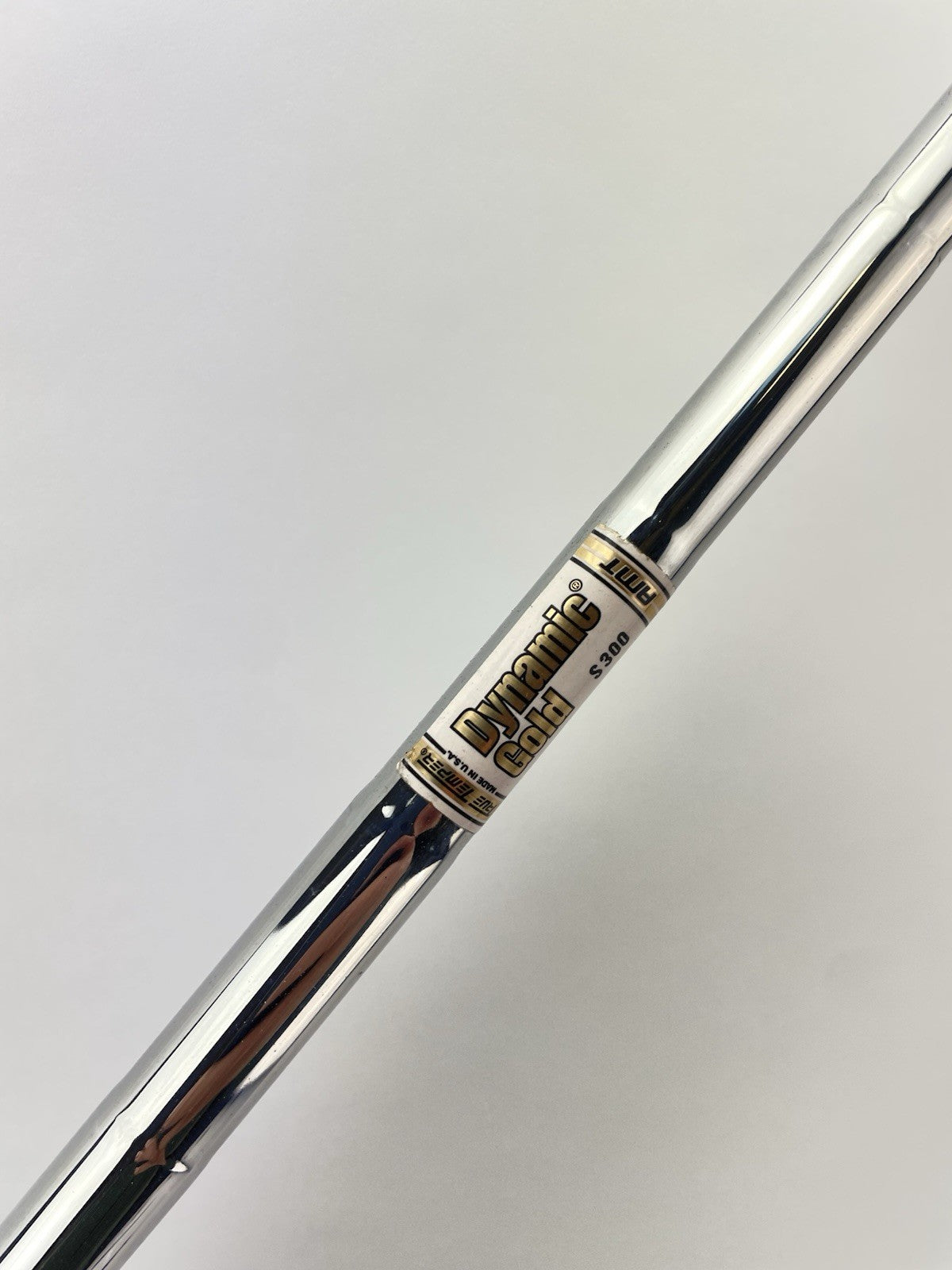 Dynamic Gold AMT Iron Shaft S300 Stiff Steel 35.75” /0.355 Tapered /287553