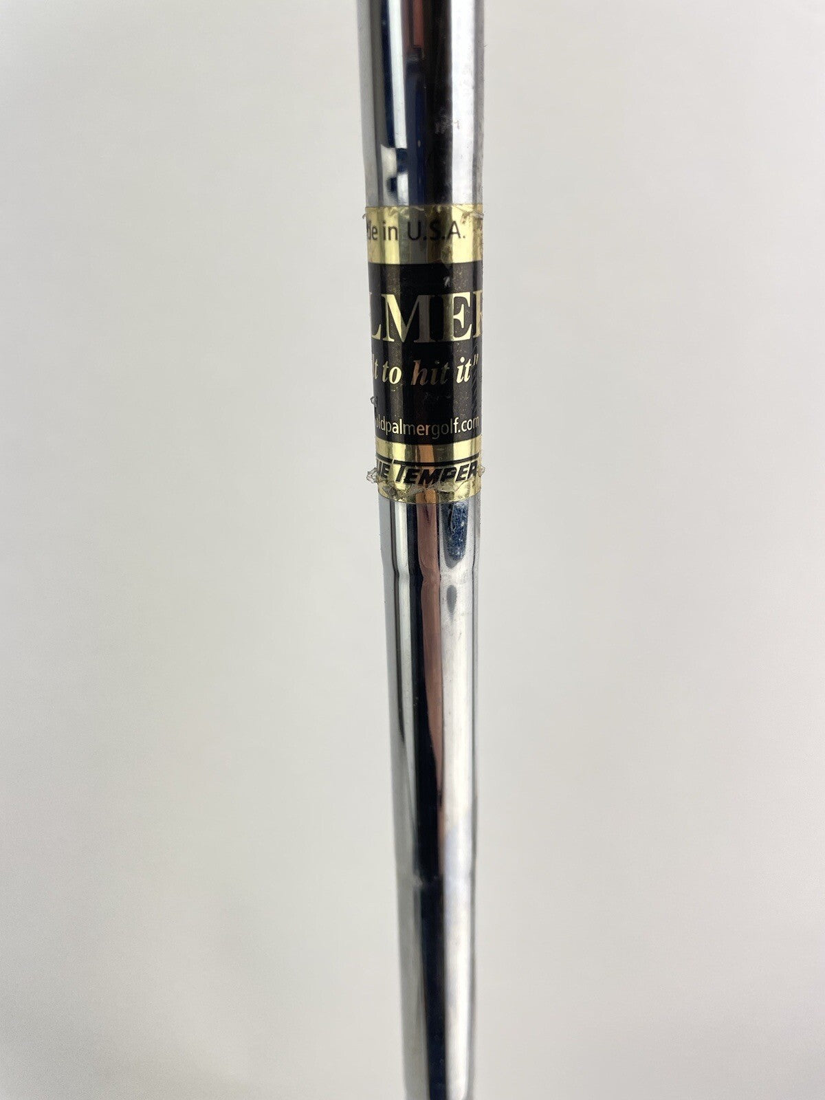 Mens Golf Palmer 4 Iron Bi-Metal Regular Flex Steel /Right /New Grip /1713513