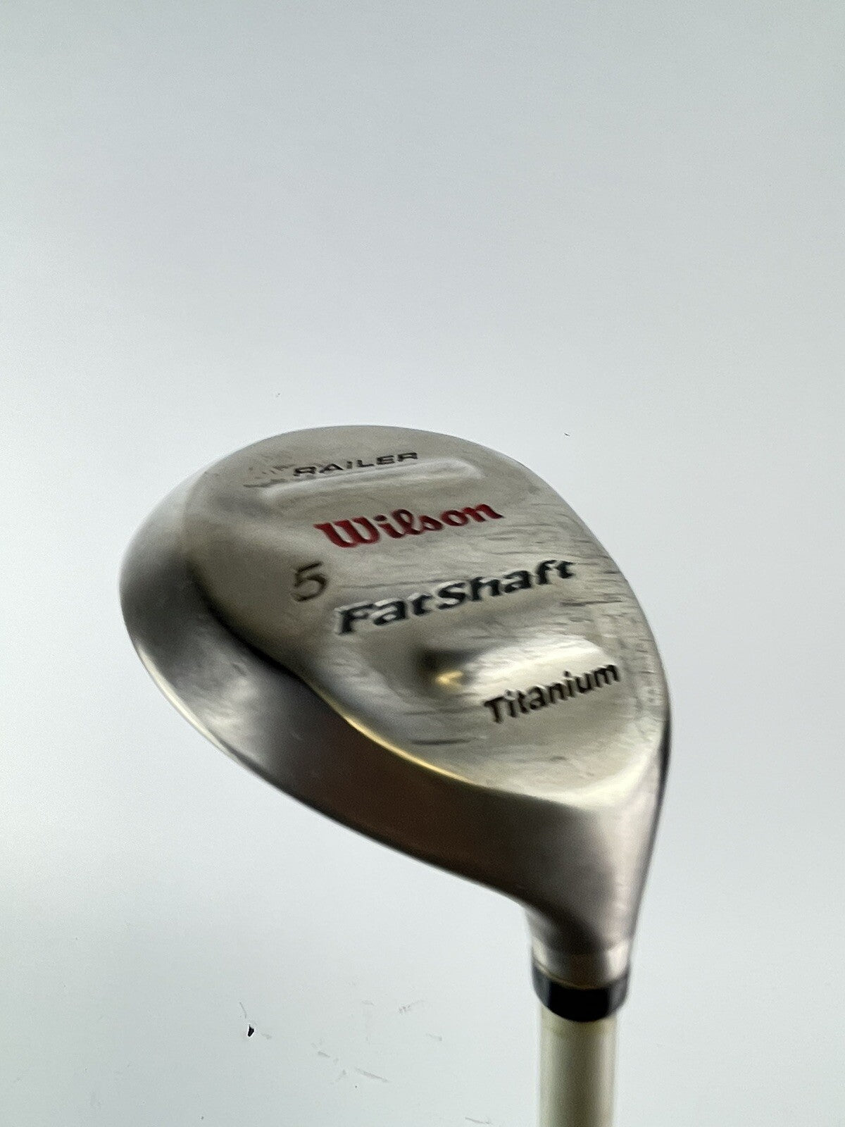 Wilson Fatshaft Ladies 5 Wood Railer Ladies Flex Graphite /New Grip /129371
