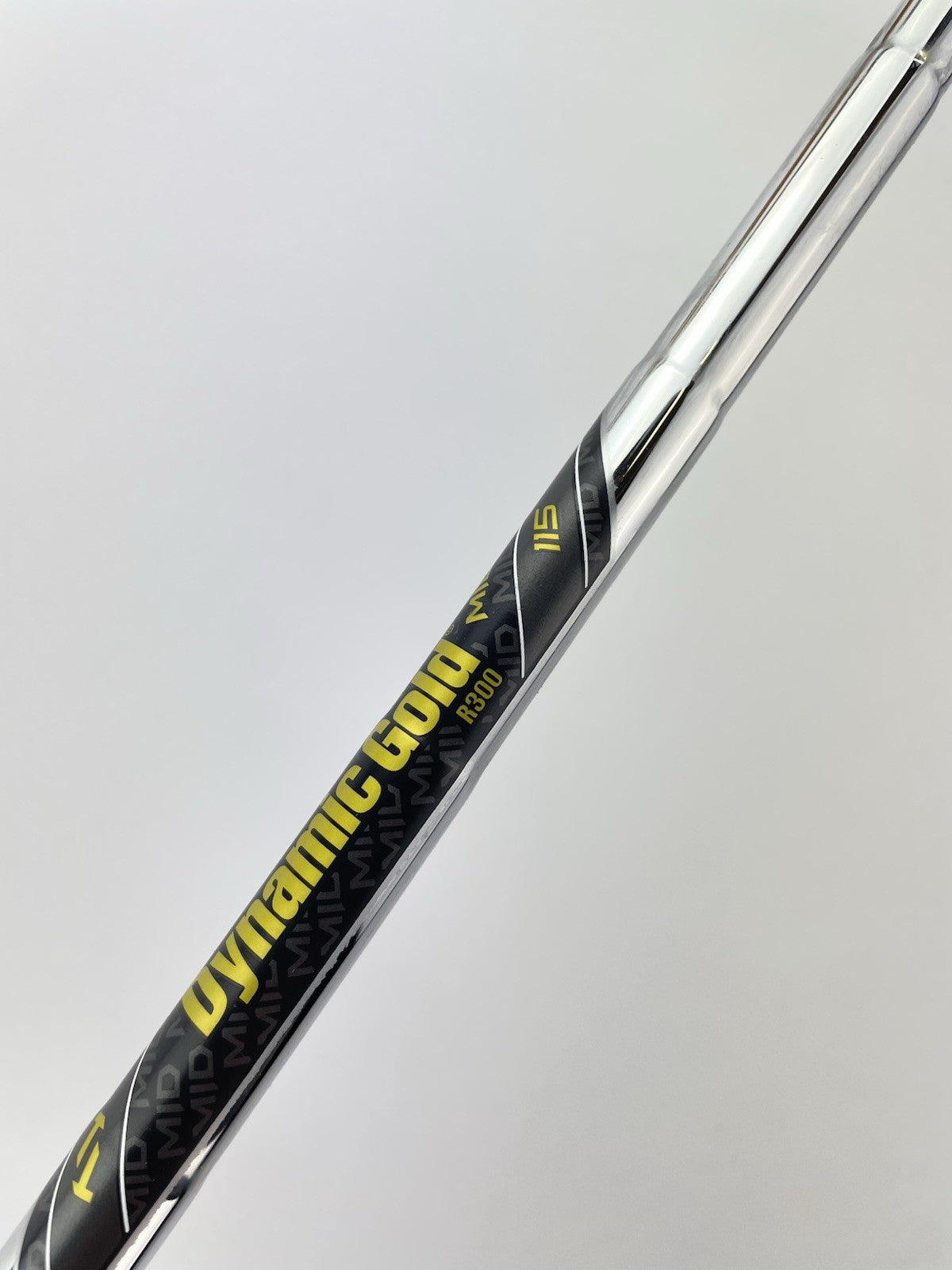 Dynamic Gold Mid Iron Shaft 115 Regular Flex Steel 35.25 /0.355 Tapered /297206