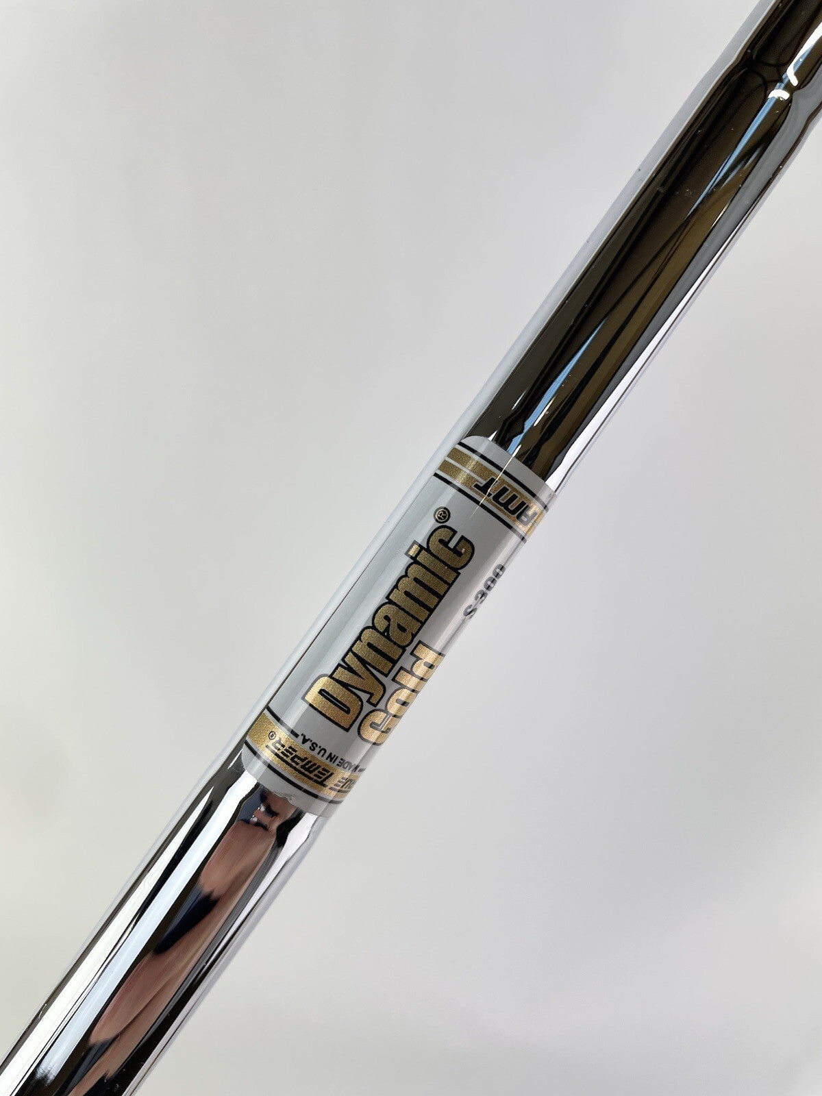 Dynamic Gold AMT Iron Shaft S300 Stiff Steel 36" /0.355 Tapered /144882