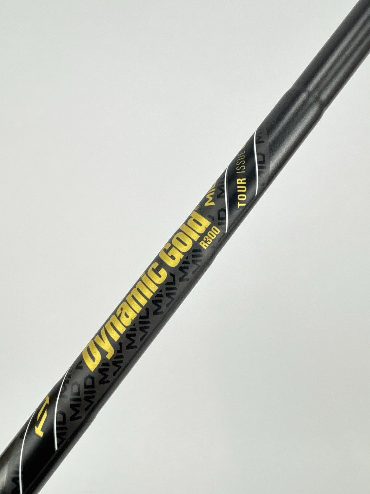 Dynamic Gold Tour Issue Iron Shaft Mid R300 Regular Steel Blackout 36” /331145