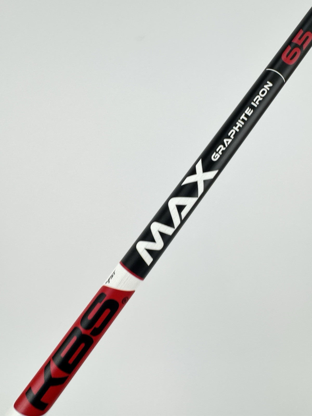 KBS Max 65 Iron Shaft Regular Flex Graphite 35.25” /0.355 Tapered /329122