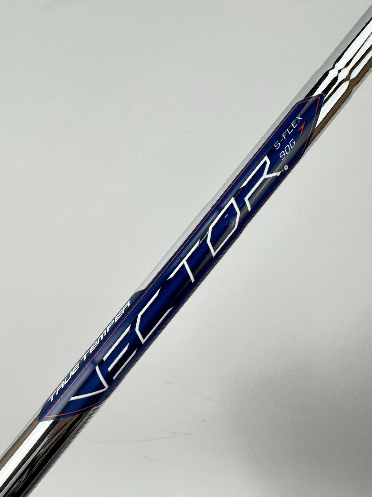 True Temper Vector Iron Shaft 90G Stiff Flex Steel 36” /0.370 Parallel /348070