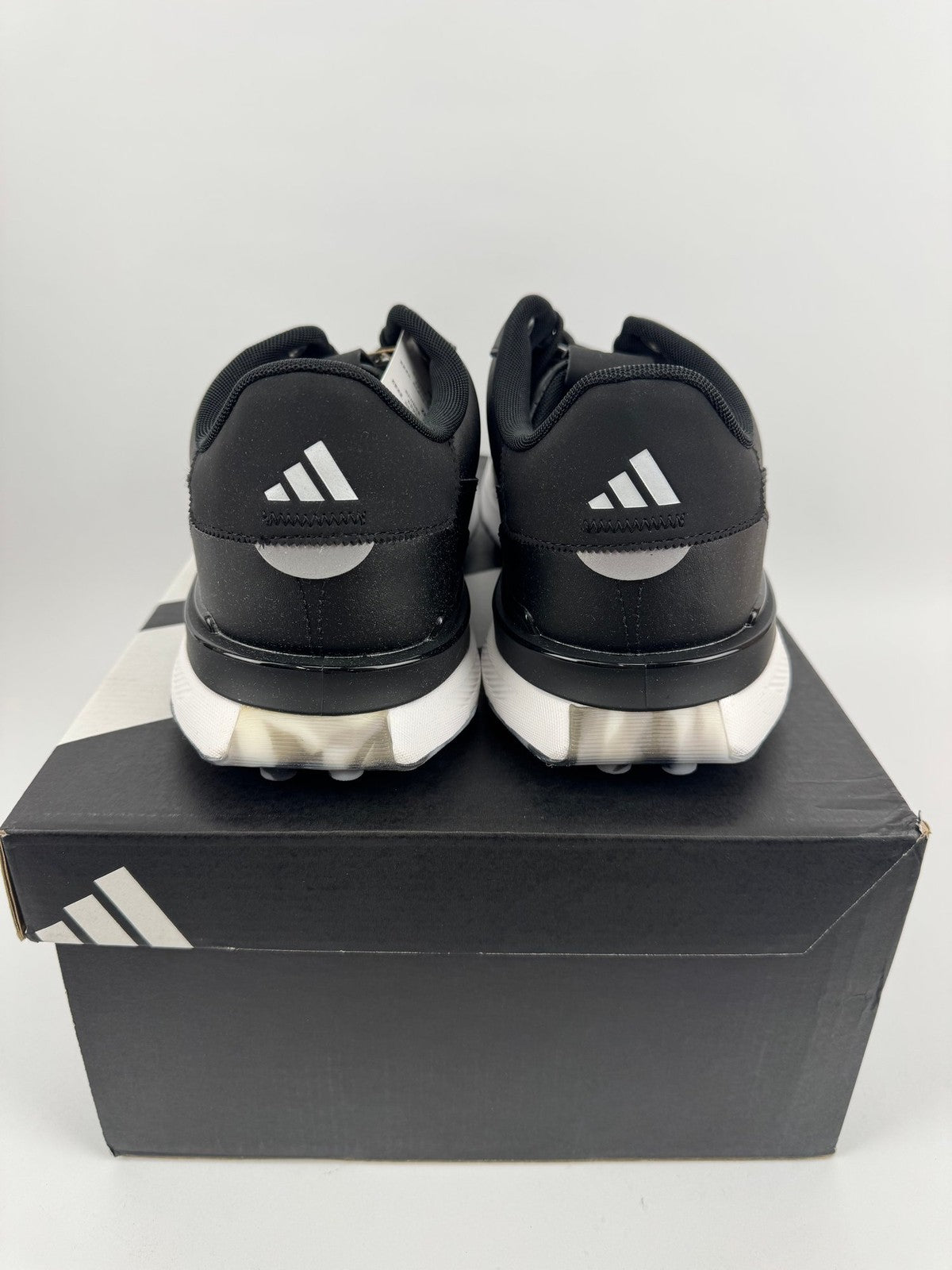 Adidas S2G 24 Golf Shoes Spiked Men's UK 10.5 Black White Comfortable/312444