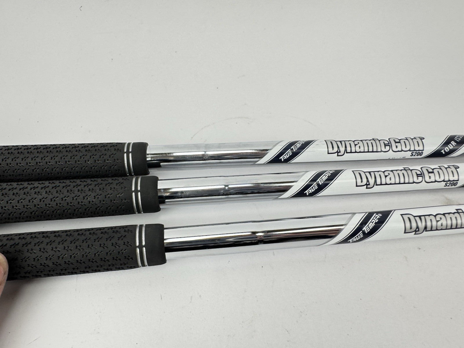 Dynamic Gold S200 Wedge Shaft Set (3) Tour Issue Stiff Steel 0.355 Tapered/338053