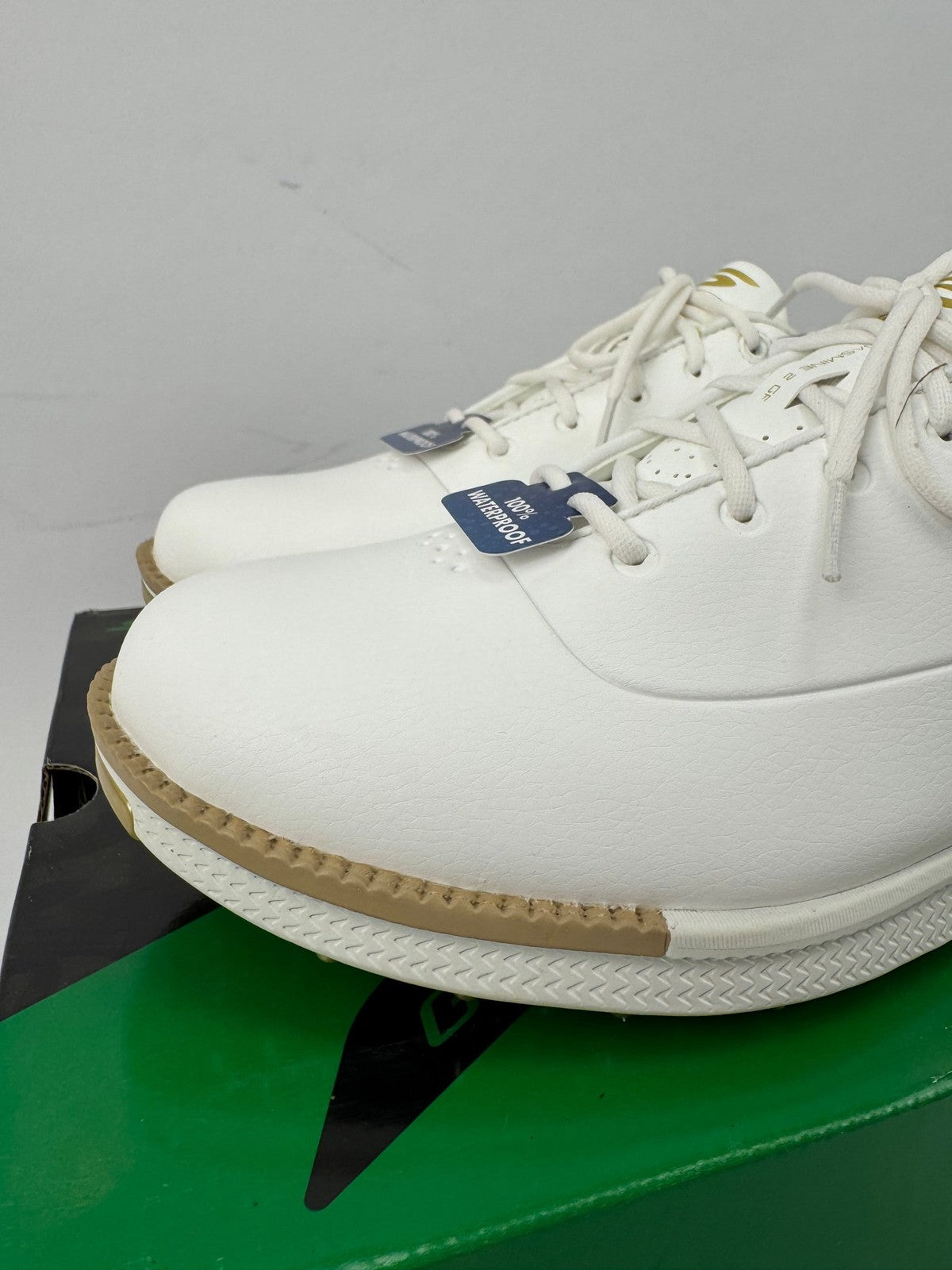 Skechers Go Golf Jasmine 2 GF Women's Size UK 6.5 White Gold Waterproof/349973
