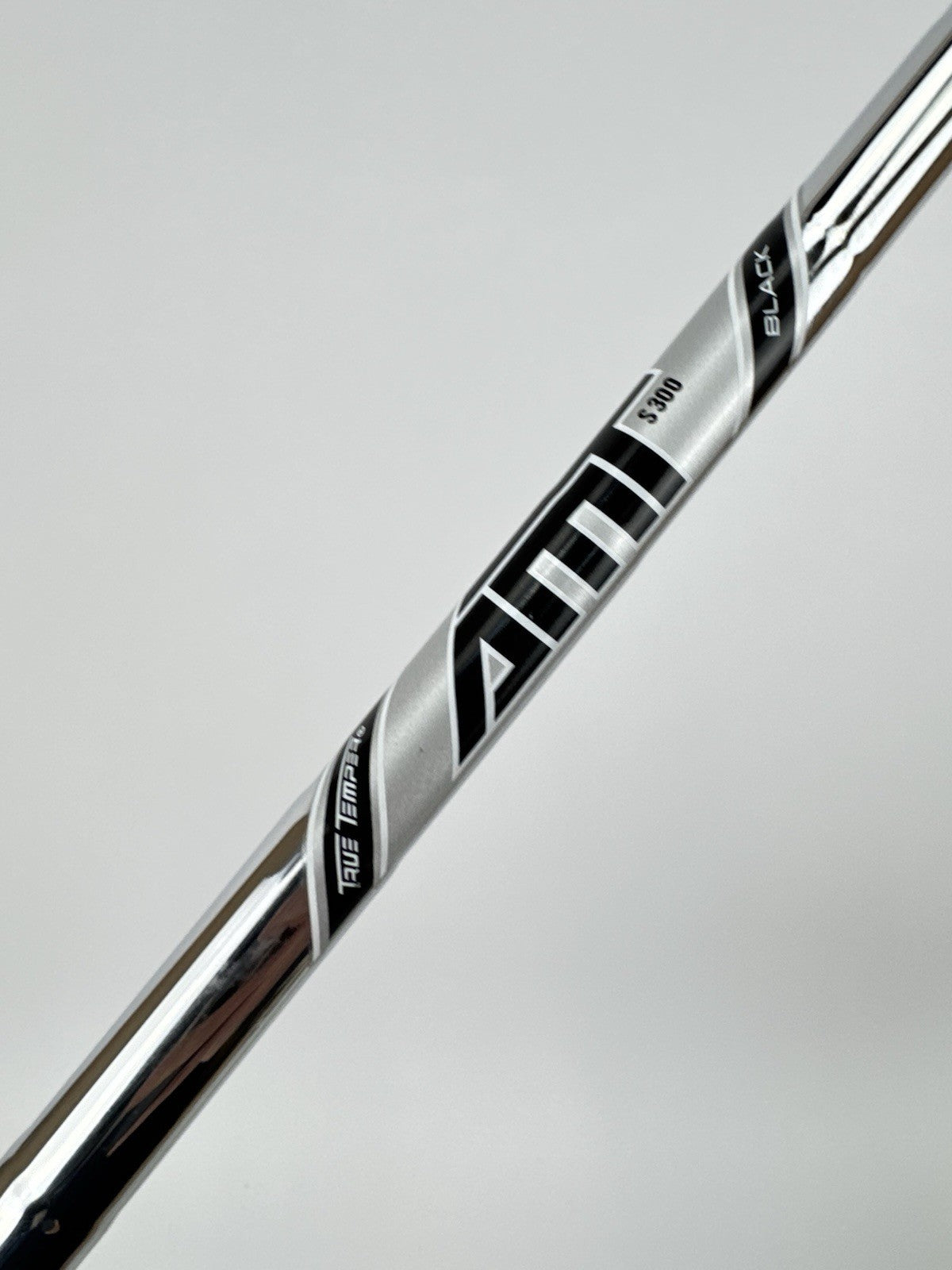 True Temper AMT Black Iron Shaft S300 Stiff Flex Steel 34.75” /0.355 Taper/327633