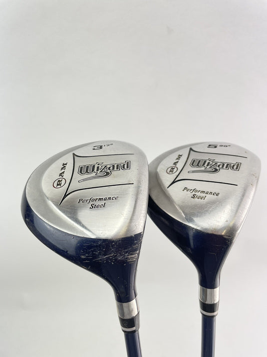 Ram Golf Fairway Wood Set 3&5 Wizard Ladies Graphite /Right /New Grips /210830