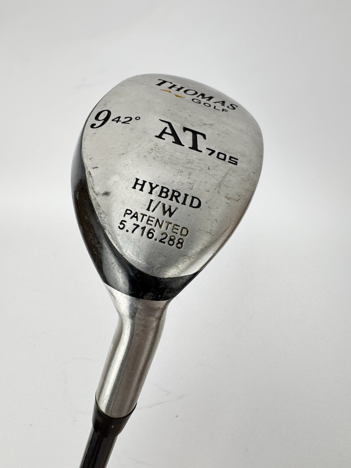 Thomas Golf 9 Hybrid 42* AT 705 Senior Flex Graphite /Right /New Grip /350490