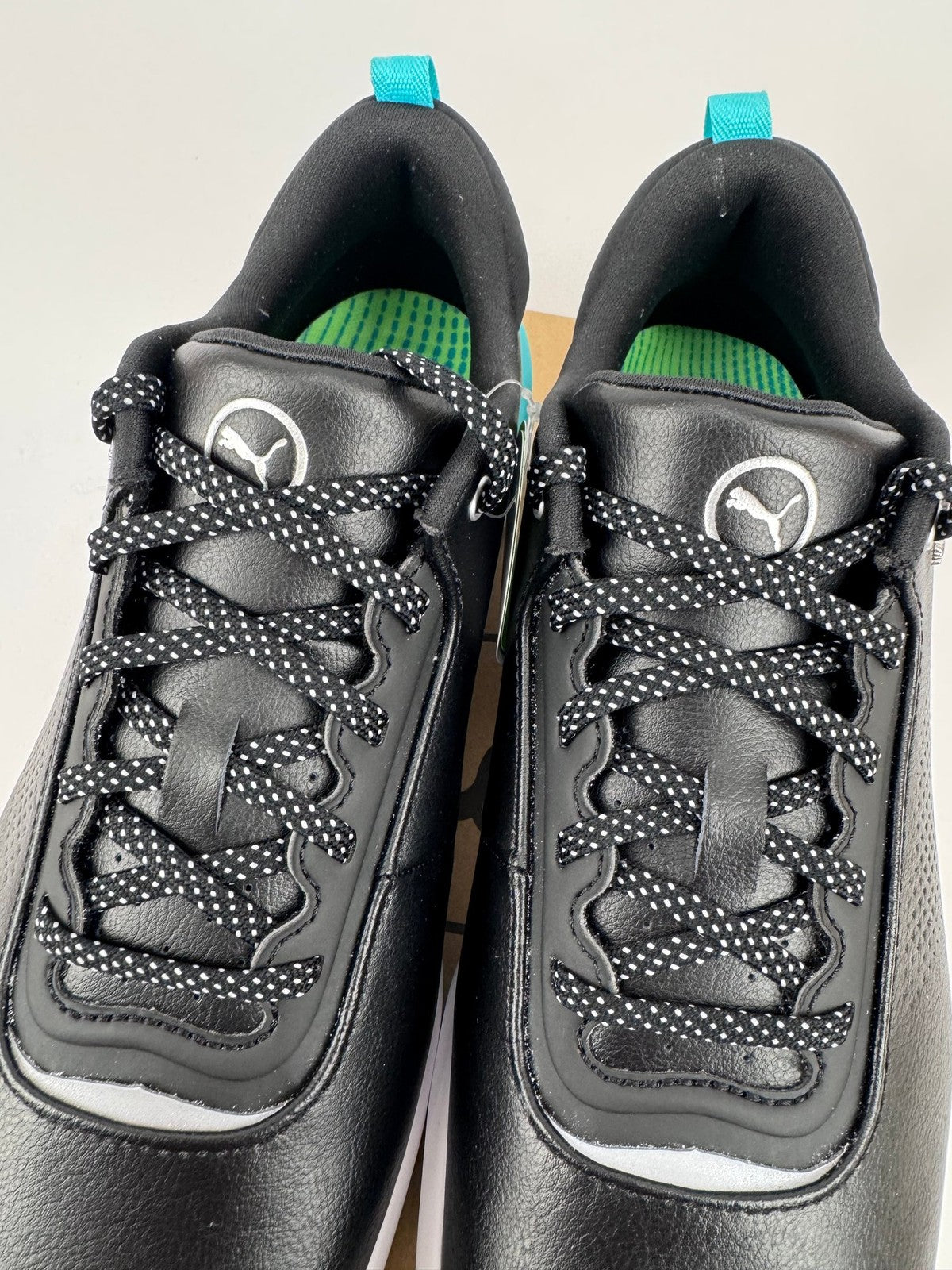 Women’s Puma Ignite Blaze 2 Golf Shoes Black Aquatic Size UK 6 Comfortable/323179