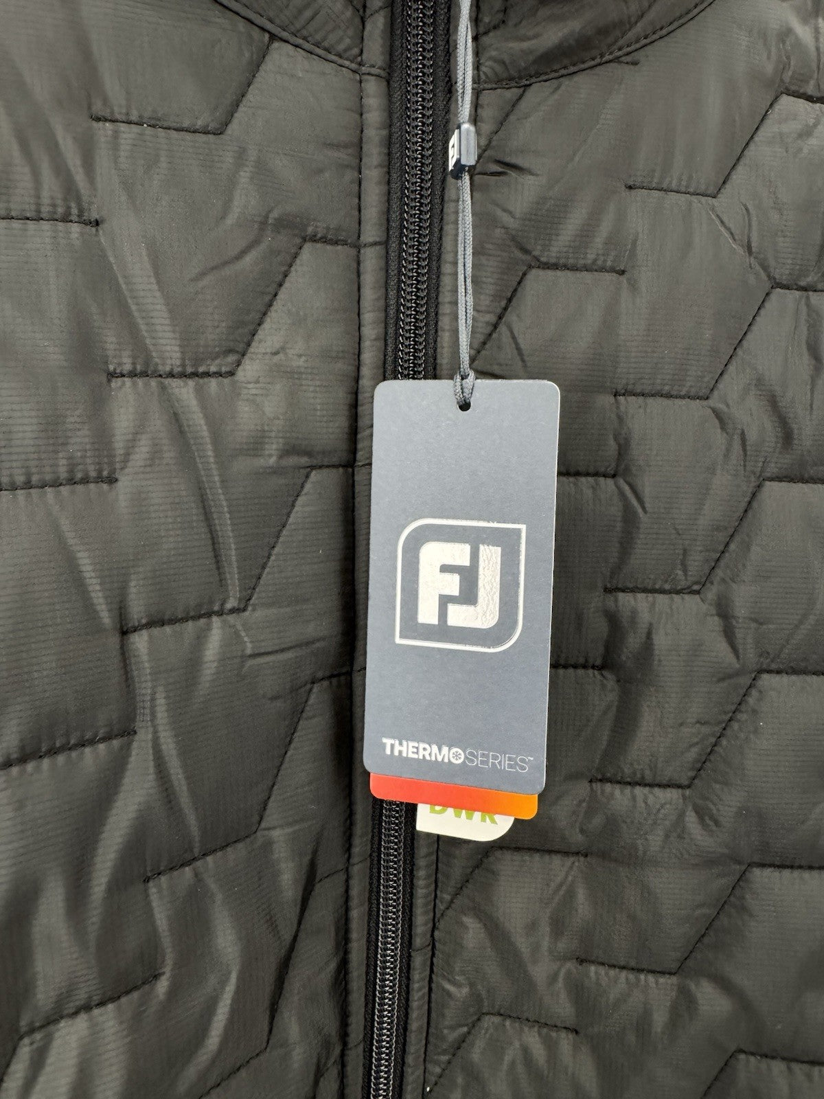 FootJoy ThermoSeries Insulated Quilted Golf Wind Jacket Mens Size XL Black/334495