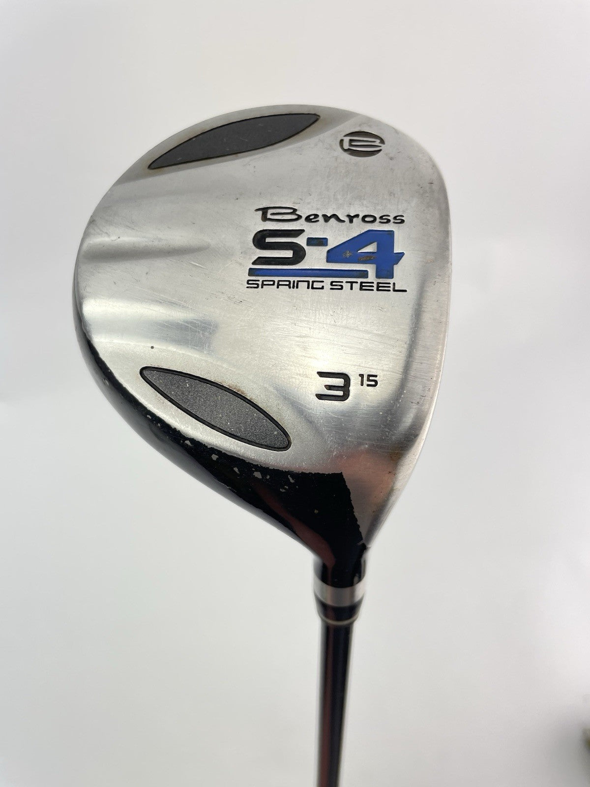 Benross Golf 3 Wood 15* S-4 Regular Flex Graphite /Right /New Grip /278170