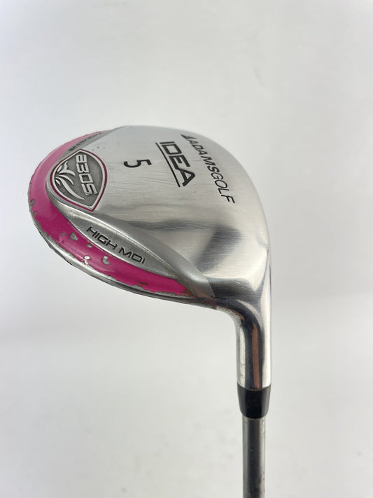 Adams Golf 5 Wood Idea Grafalloy Lite Ladies Graphite /Right /New Grip /174480