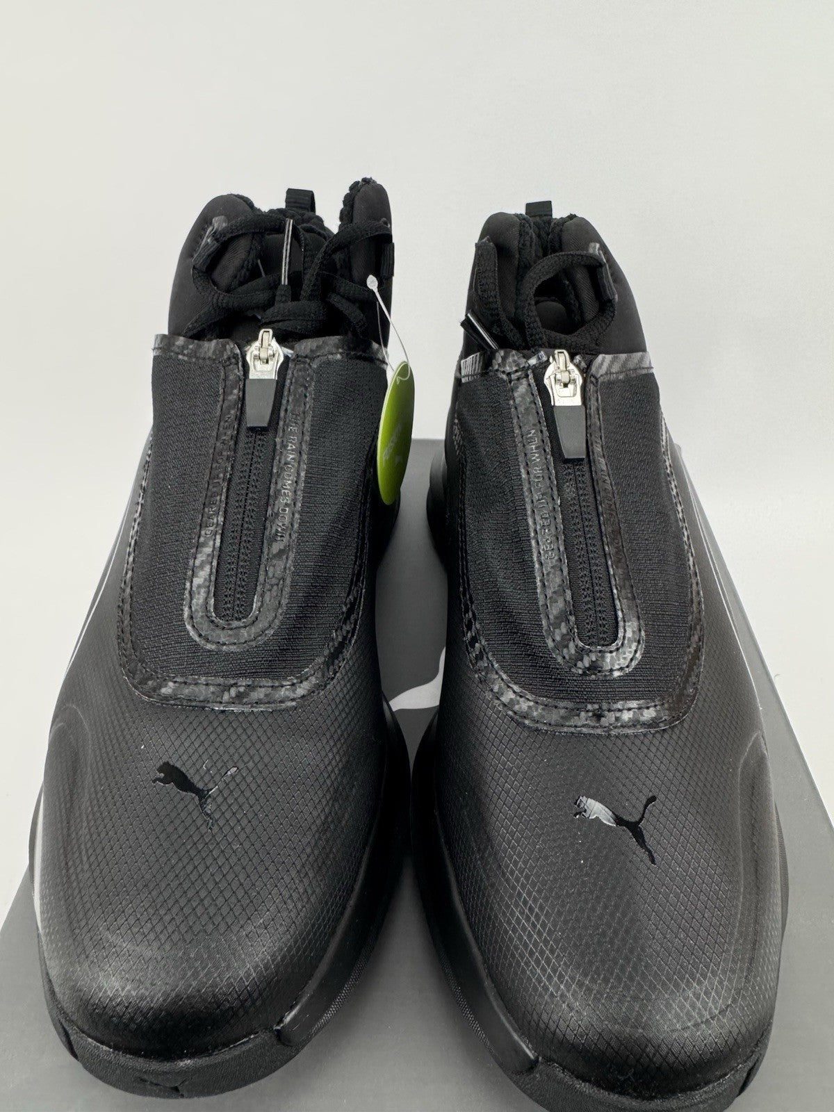 Puma DRYLBL Boot Mens Golf Shoes Size UK 7.5 Black Dark Grey Waterproof/320746