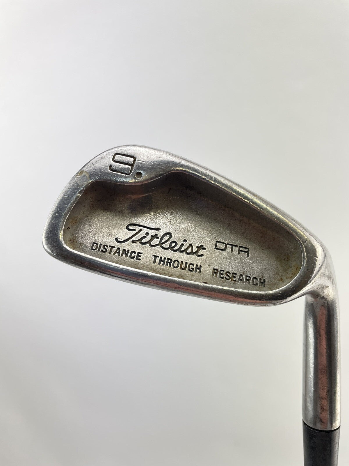 Titleist DTR 9 Iron Black Dot /Regular Flex Steel /Right Hand /New Grip /205681