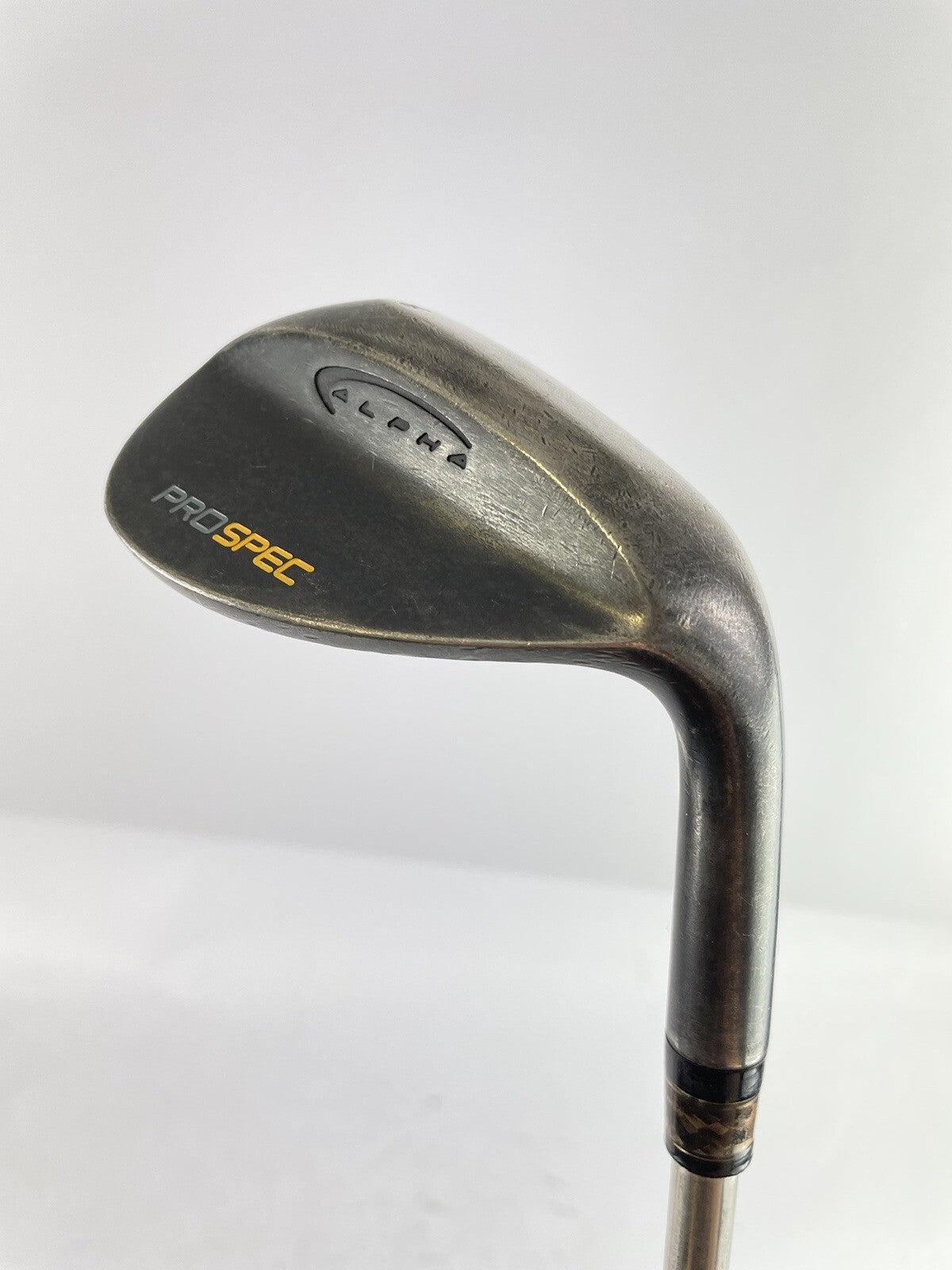 Alpha Golf Gap Wedge 52* Milled Face X Flex Steel /Right Handed /New Grip /95820