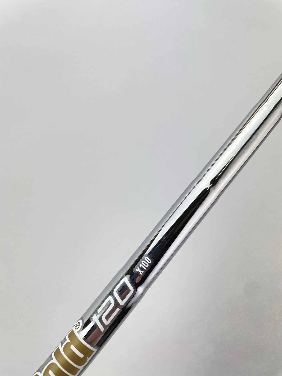 Dynamic Gold 120 Iron Shaft X100 Extra Stiff Flex Steel 35.5” /0.355 /297176