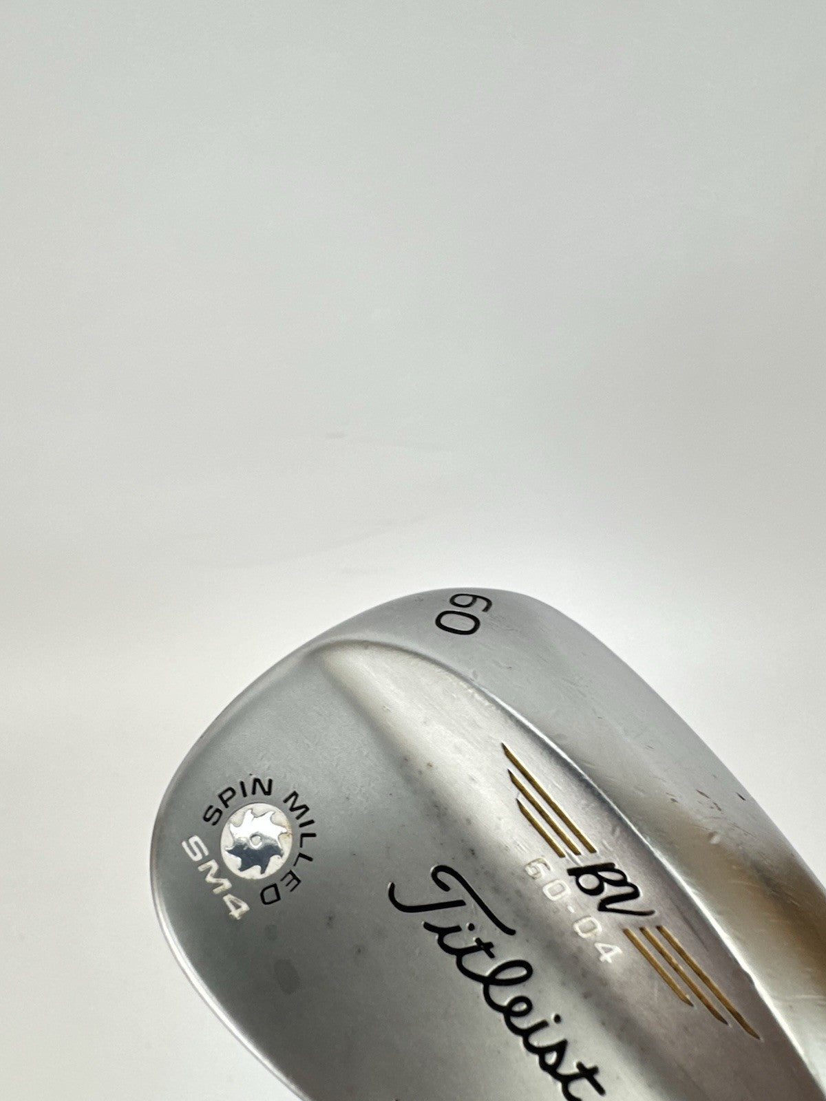 Titleist Vokey Lob Wedge 60* SM4 S300 Stiff Steel /Right Handed /New Grip /346835