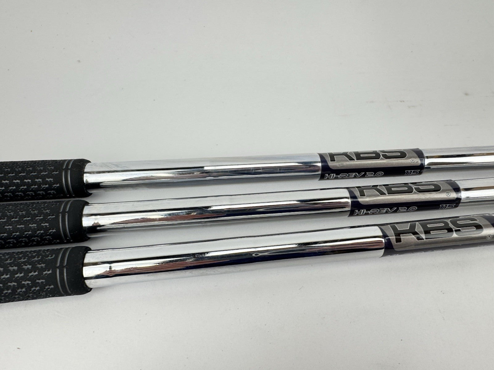 KBS Hi-Rev 2.0 Wedge Shaft Set (3) 115 Wedge Flex Steel /0.355 Tapered /319451