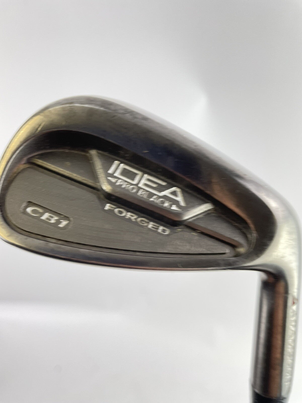 Adams Idea Pro Black Forged 9 Iron CB1 S200 Stiff Steel /Right /New Grip /146442