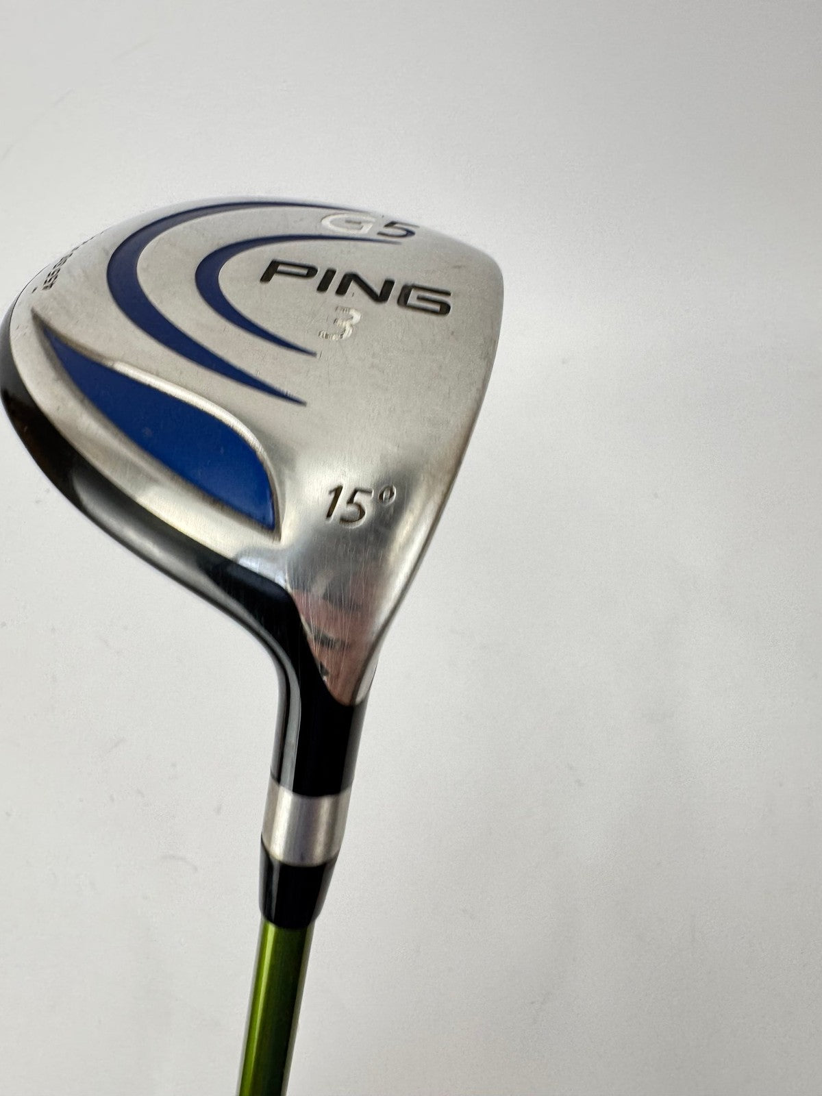 Ping G5 3 Wood 15 Degrees Aldila NVS 85 Stiff Graphite Right Handed/365613