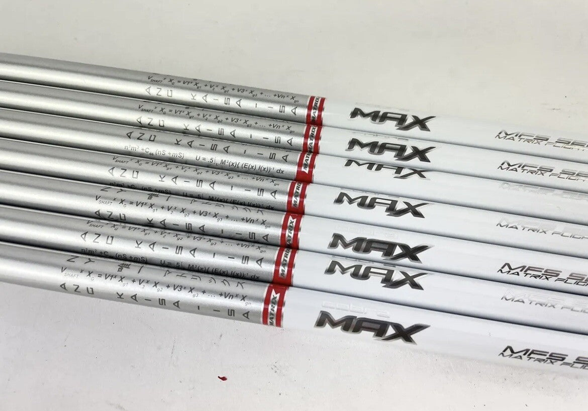 Matrix Womens Iron Shaft Set (7) Graphite 42” /New Uncut /0.370 Parallel /324421