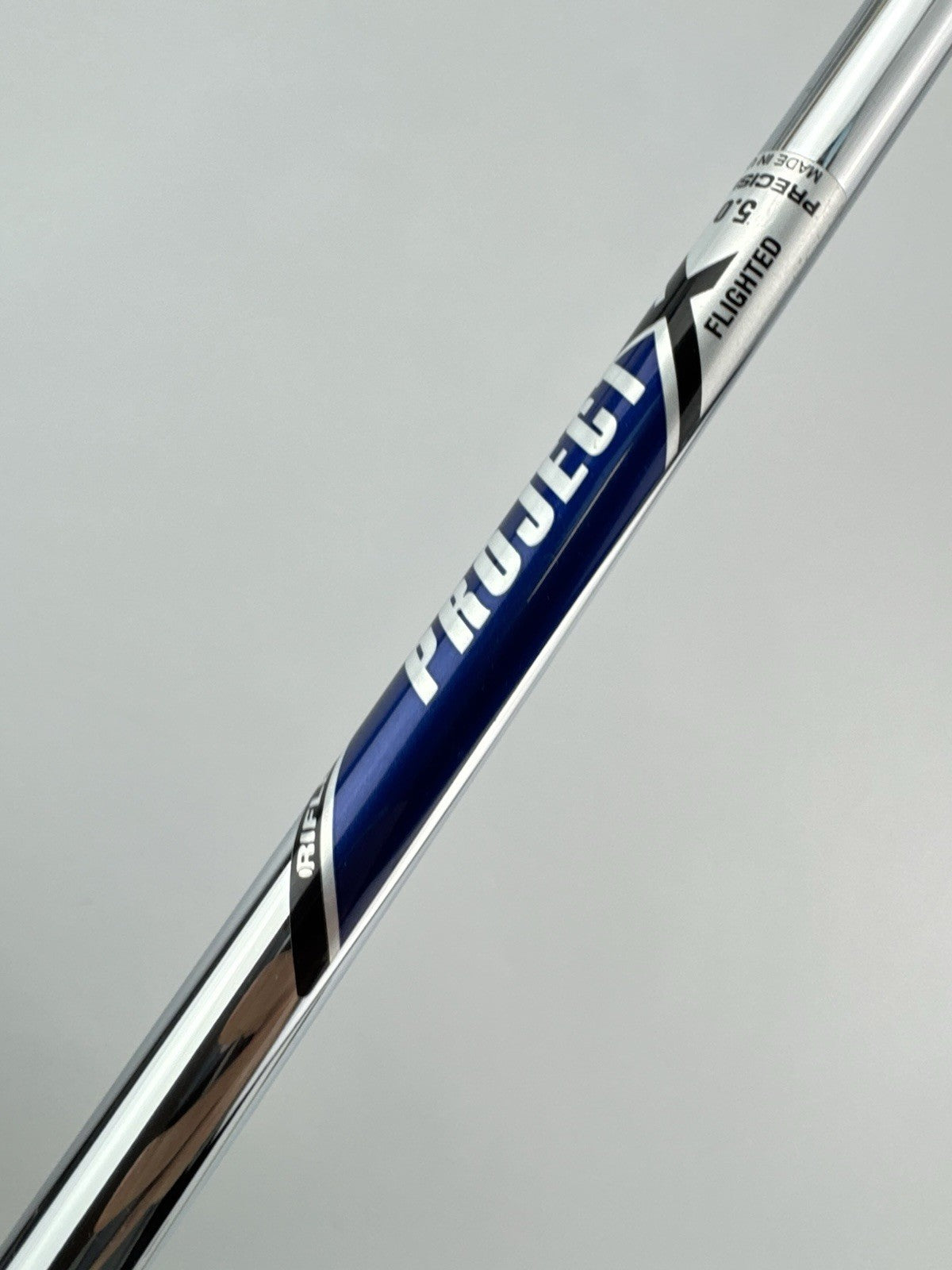 Project X Iron Shaft 5.0 Regular Flex Steel Flighted 40.5” /New /309053