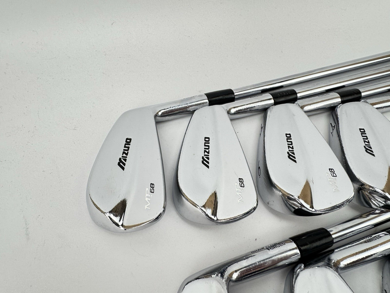Mizuno MP68 Irons 4-PW Forged Project X 6.5 X Flex Steel -1/2” /New Grips /362034