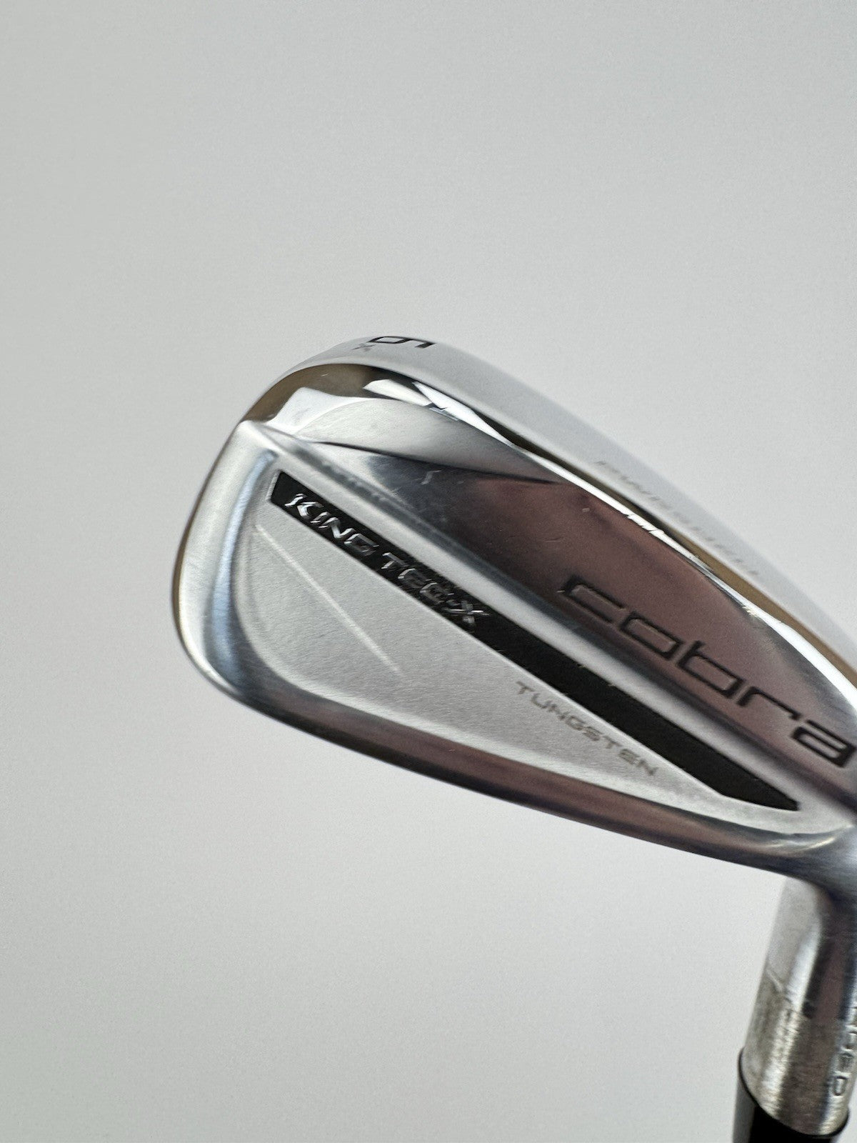 Cobra King Tec X 6 Iron Forged Elevate MPH 95 Stiff Steel /New Cobra Grip /323372