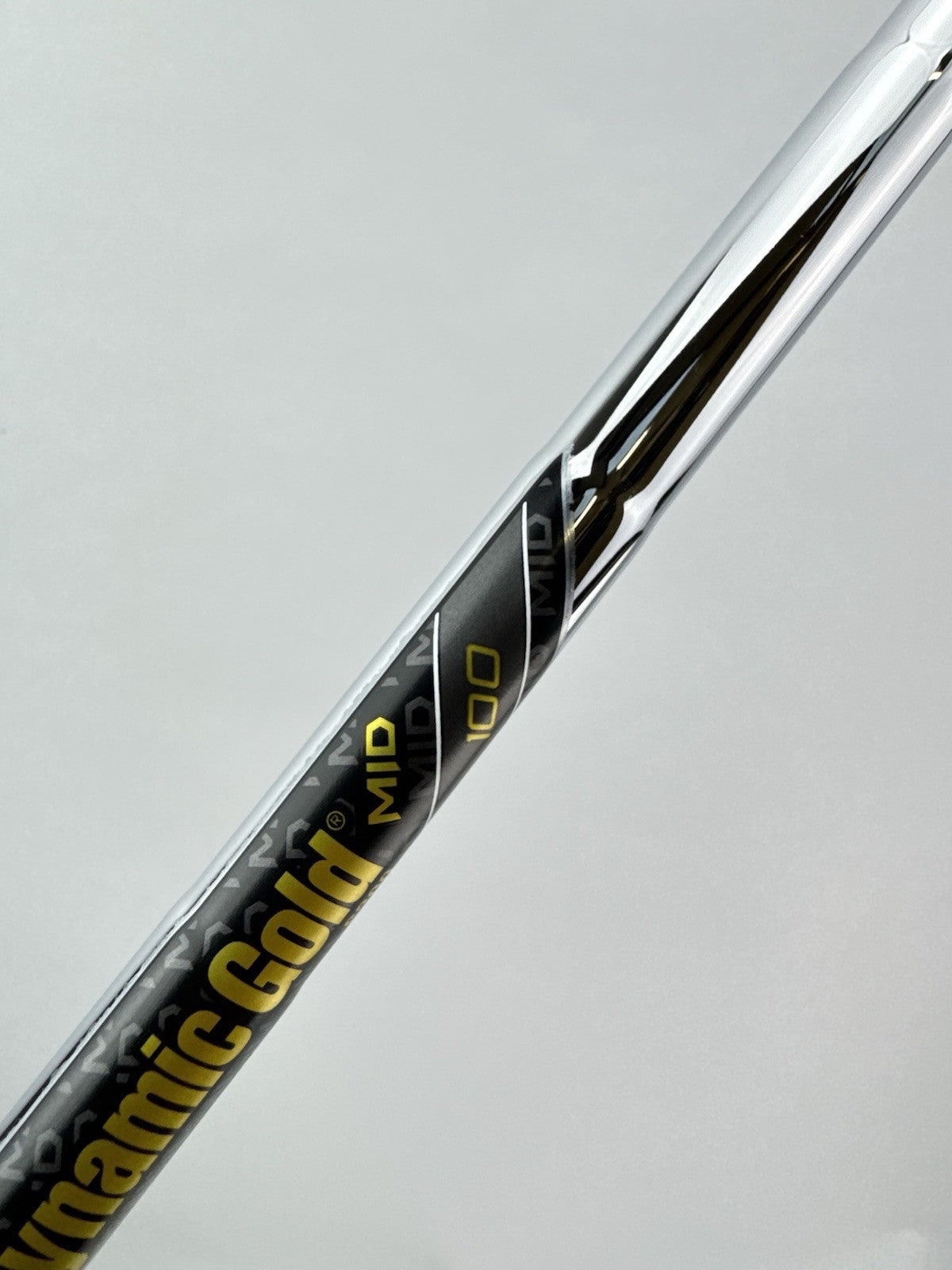 Dynamic Gold Mid 100 Iron Shaft Stiff Flex Steel 36.25” /0.355 Tapered /292967