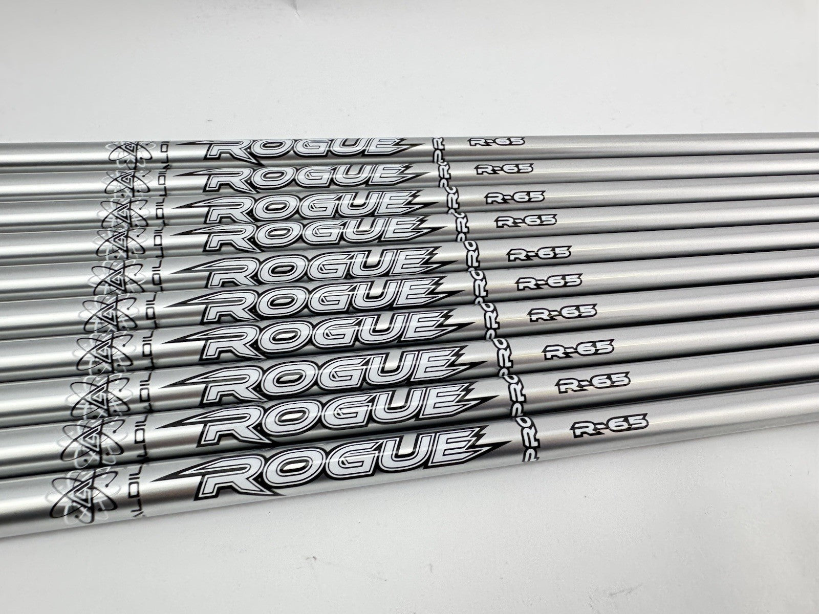 Aldila Rogue Pro 65 Iron Shaft Set (10) Regular Flex Graphite /0.370 Parallel2