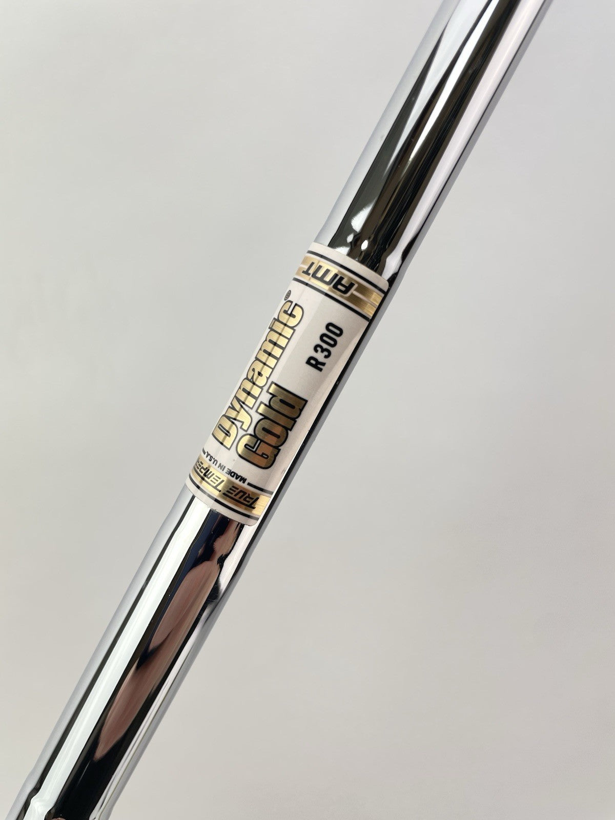 Dynamic Gold AMT Iron Shaft Regular Flex Steel 35 /0.355 Tapered /254254
