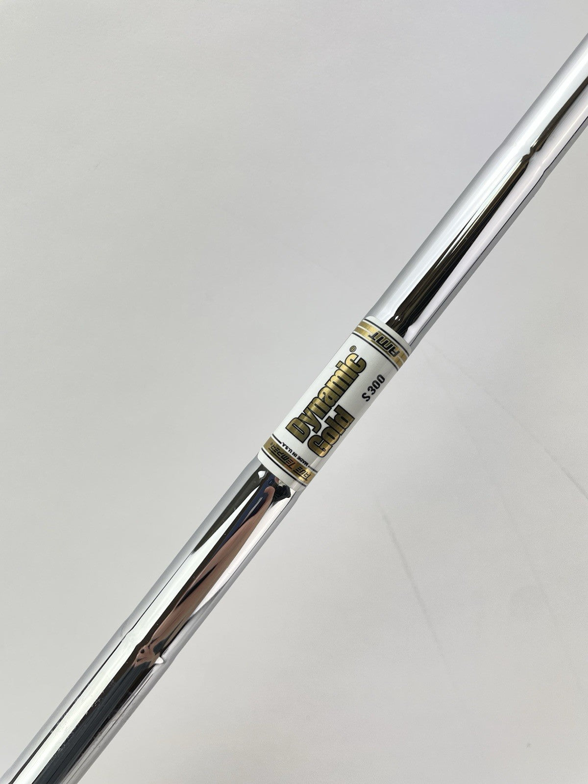 Dynamic Gold AMT Iron Shaft S300 Stiff Flex Steel 35.5” /0.355 Tapered /271290