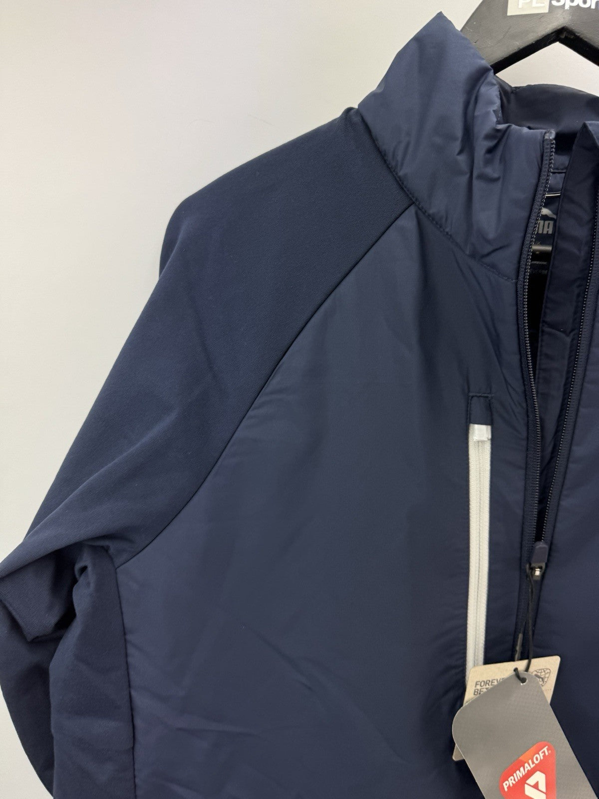 Puma Mens Golf Jacket Hielands Insulated Full Zip UK Large /New /295303