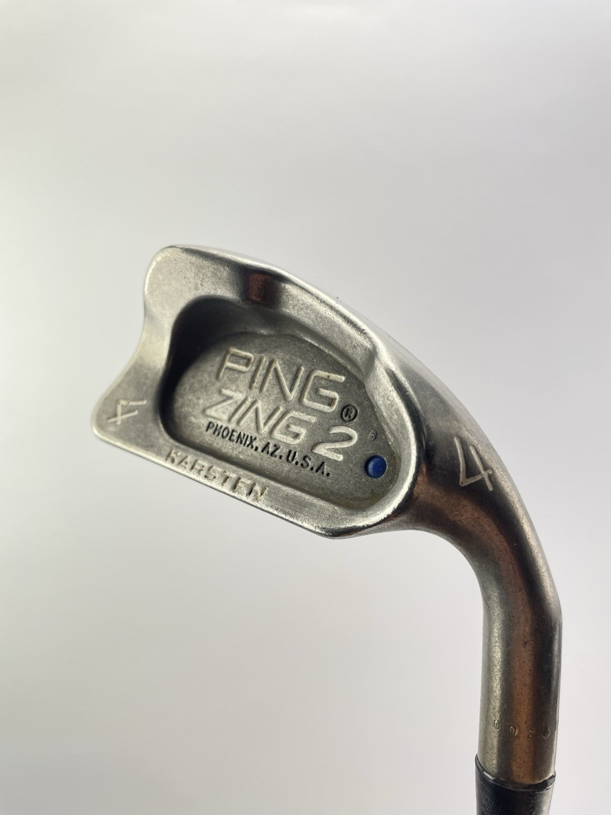 Ping Zing2 4 Iron Blue Dot Regular Flex Steel /Right Handed /Good Grip /282951