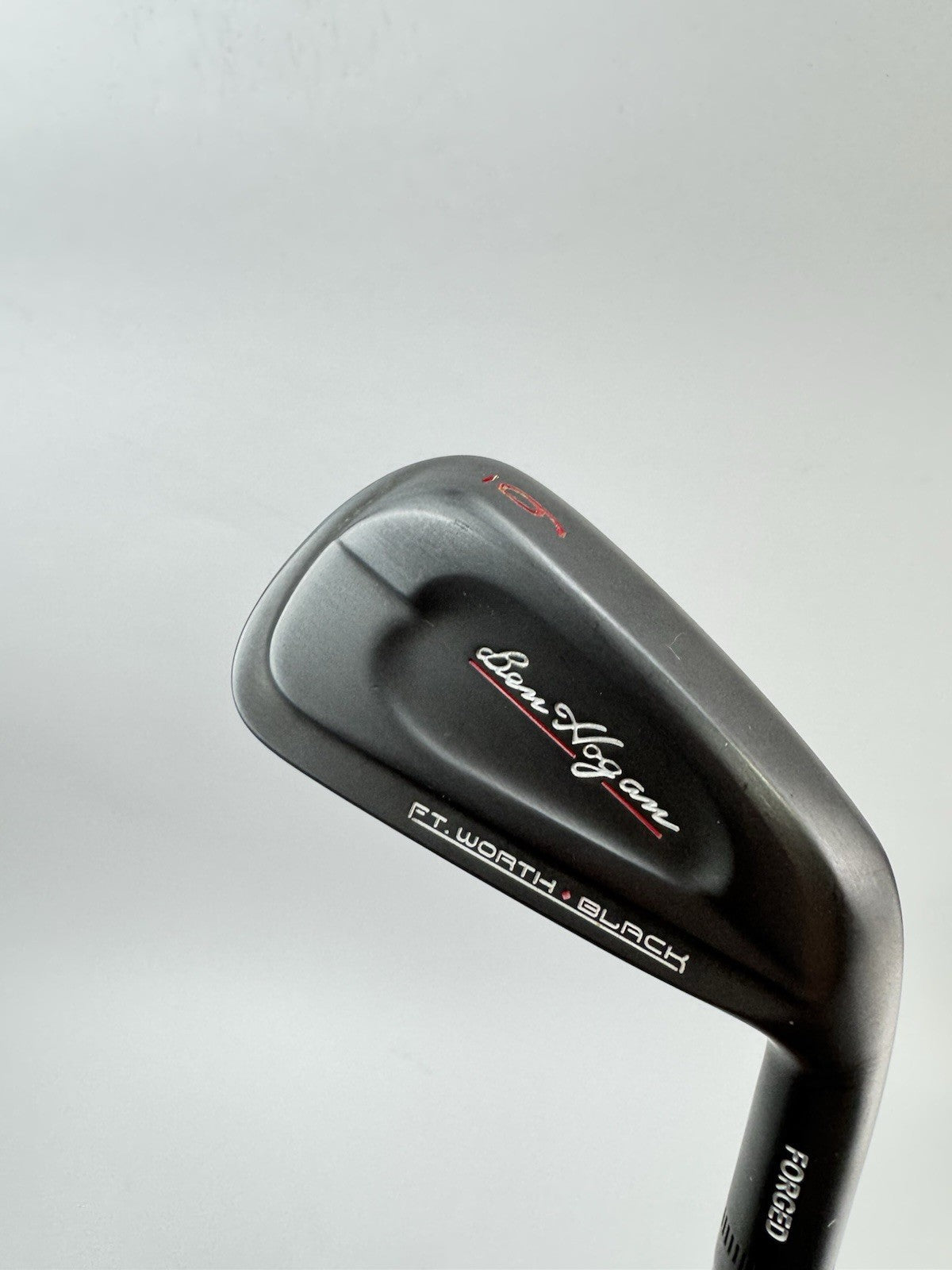 Ben Hogan FT Worth Black 6 Iron Forged KBS Tour 90 Stiff Steel /Right /243121
