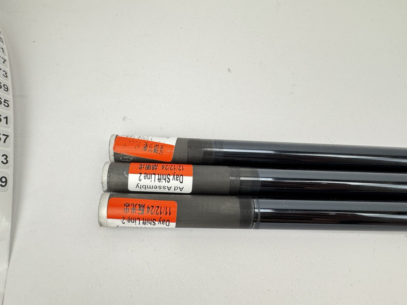 Recoil Dart ESX Wedge Shaft Set (3) 60 Senior Flex Graphite 0.355 Tapered/344478