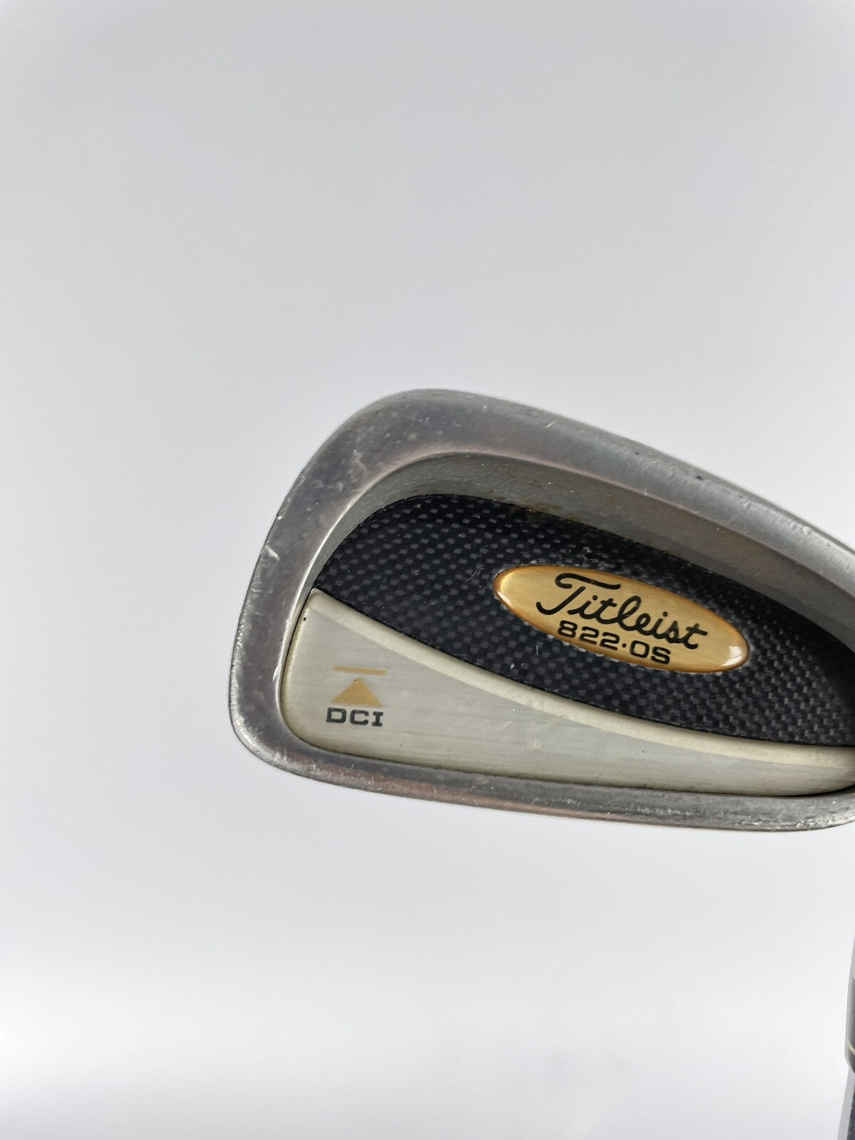 Titleist Dci 822 OS 6 Iron Regular flex Steel /New Grip /08842