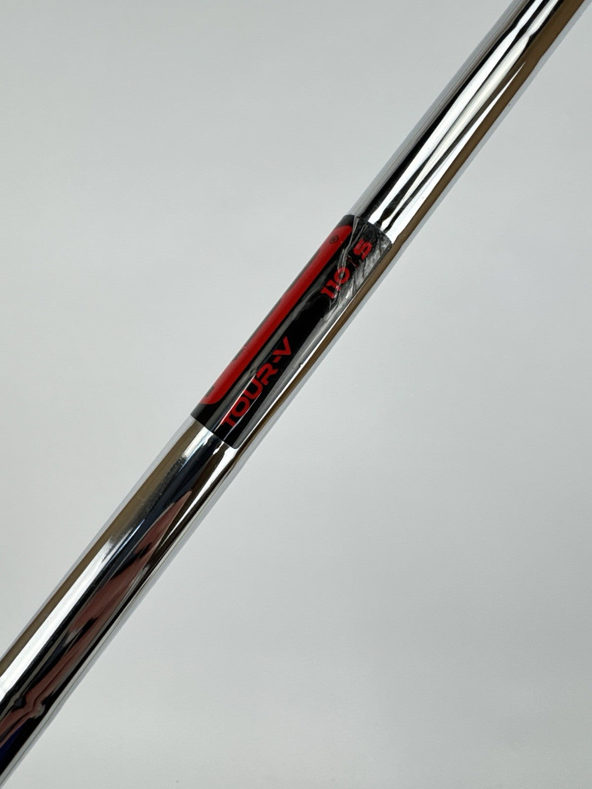 KBS Tour-V Iron Shaft 110 Stiff Flex Steel 35.25” /0.355 Tapered /316174