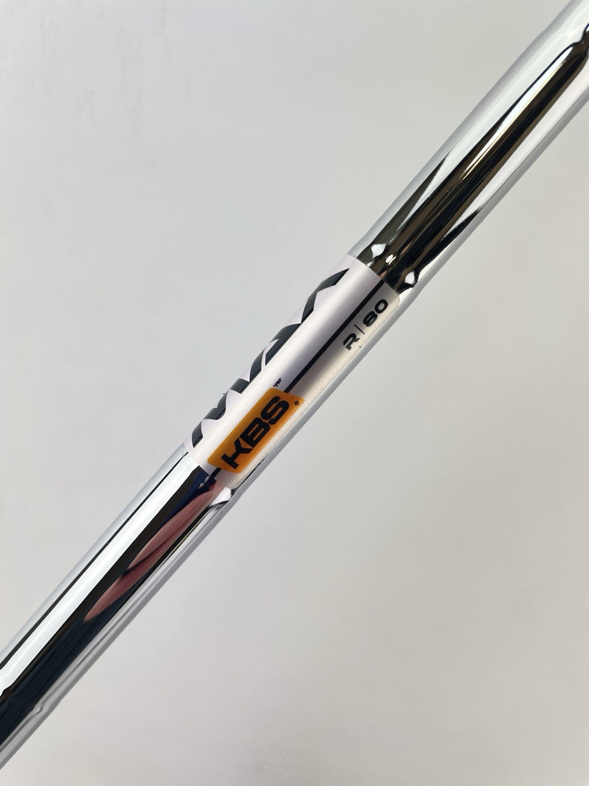 KBS Max 80 Iron Shaft Regular Flex Steel 35” /0.370 Parallel Tip /242124