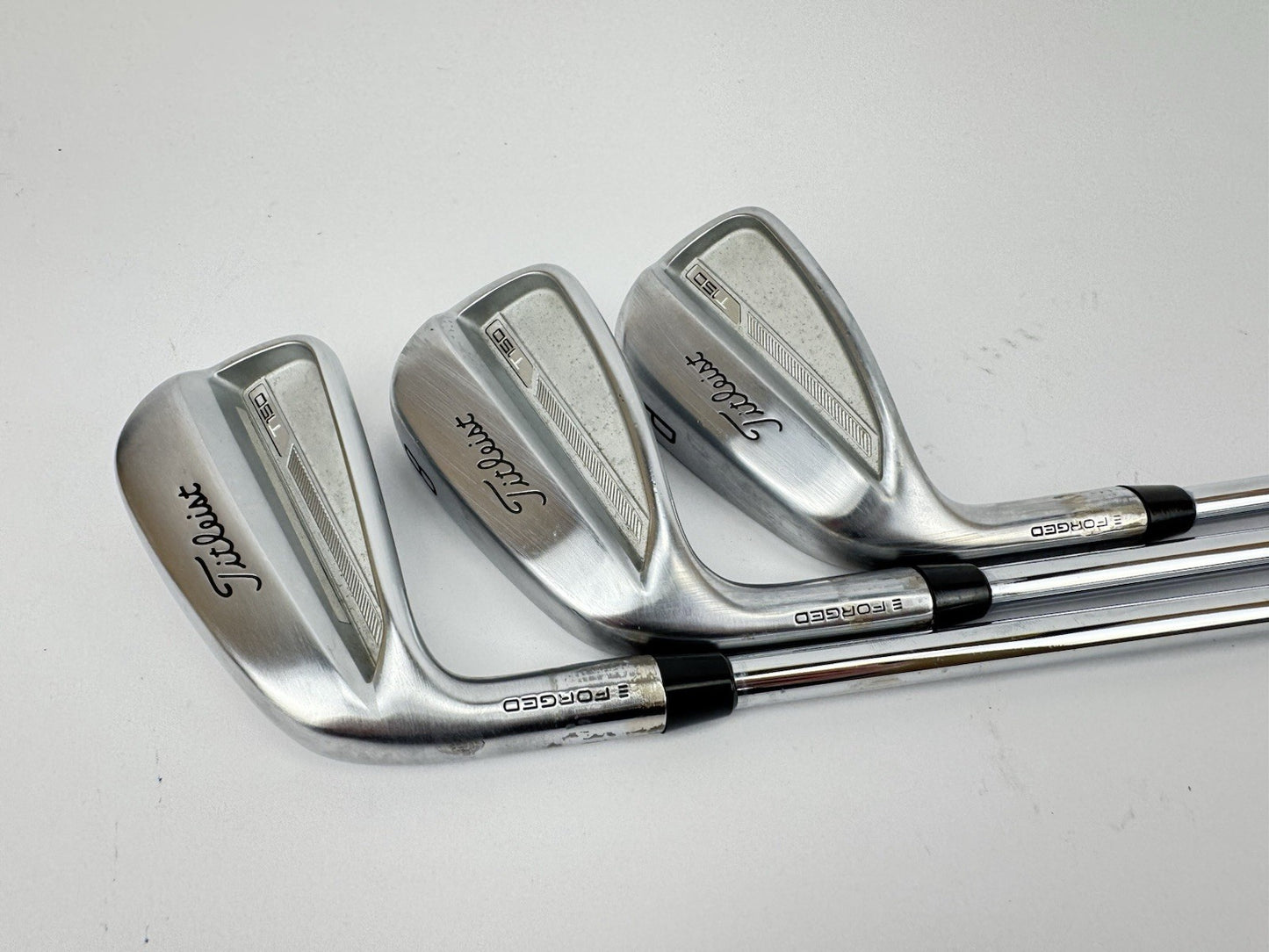 Titleist T150 Irons 6,8+PW Elevate MPH 95 Stiff Flex Steel /Left Handed /325690
