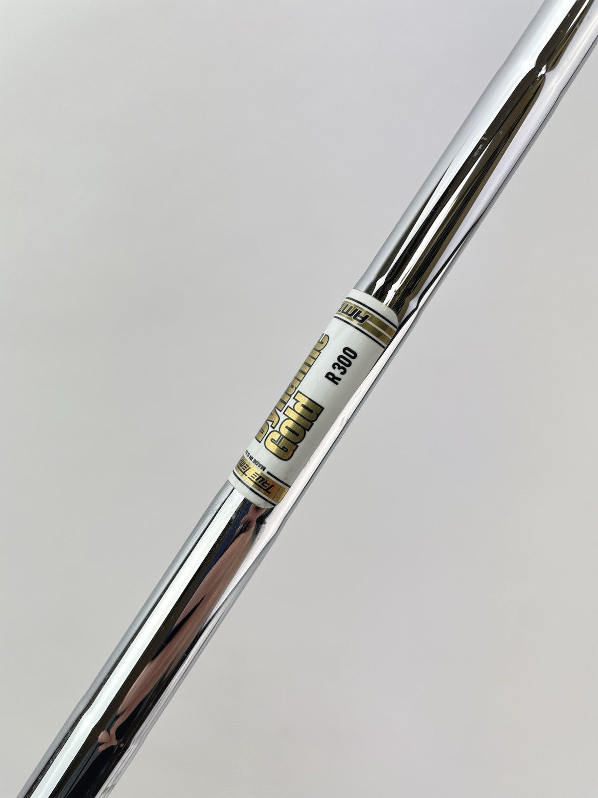 Dynamic Gold AMT Iron Shaft R300 Regular Flex Steel 35.5 /0.355 Tapered /270046