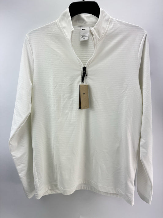 Nike Golf Pullover Victory 1/2 Zip /Light Grey /UK Medium /White /New /276890