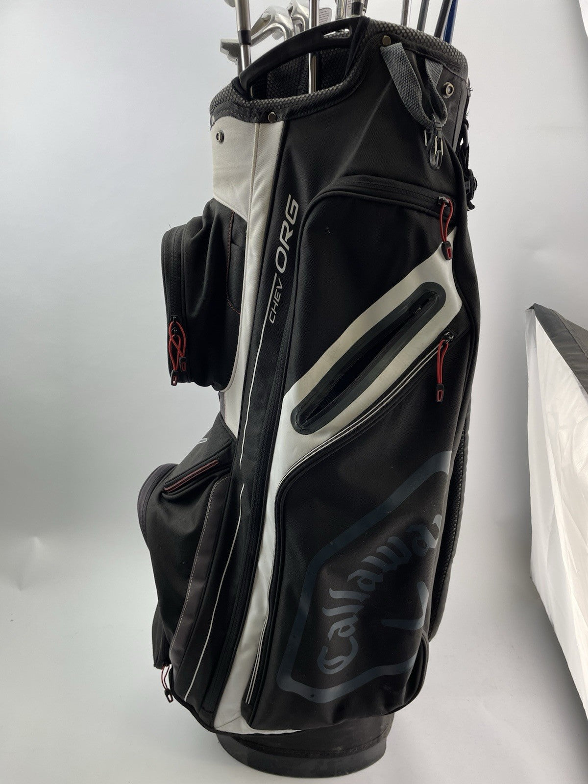 Mens Golf Package Set 13 Clubs Regular Flex /Right /New Grips /Cart Bag /2905317