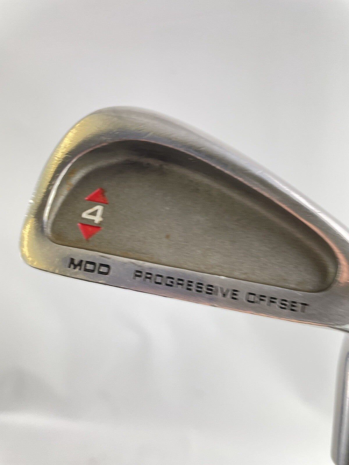 MDD Golf 4 Iron Offset 24* Boron Graphite Stiff Flex /Right /New Grip /84412