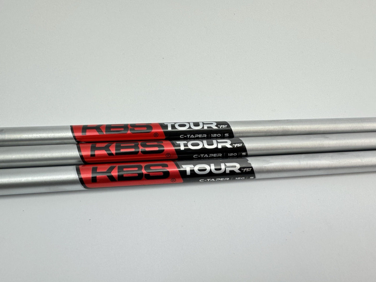 KBS Tour C-Taper Wedge Shaft Set (3) 120 Stiff Steel 0.355 Tapered /305910