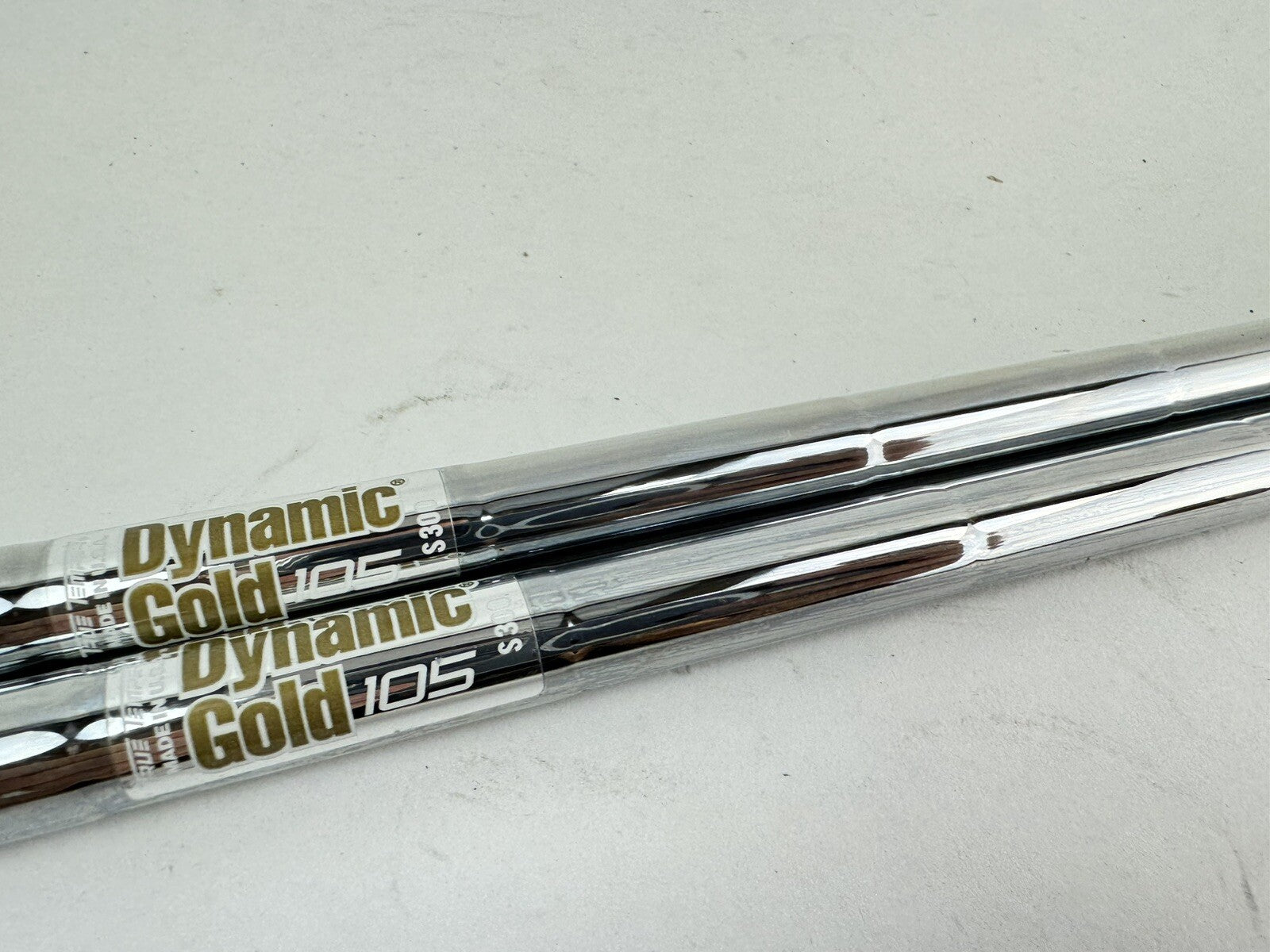Dynamic Gold 105 Wedge Shaft Set (2) S300 Stiff Steel 0.355 Tapered /184552