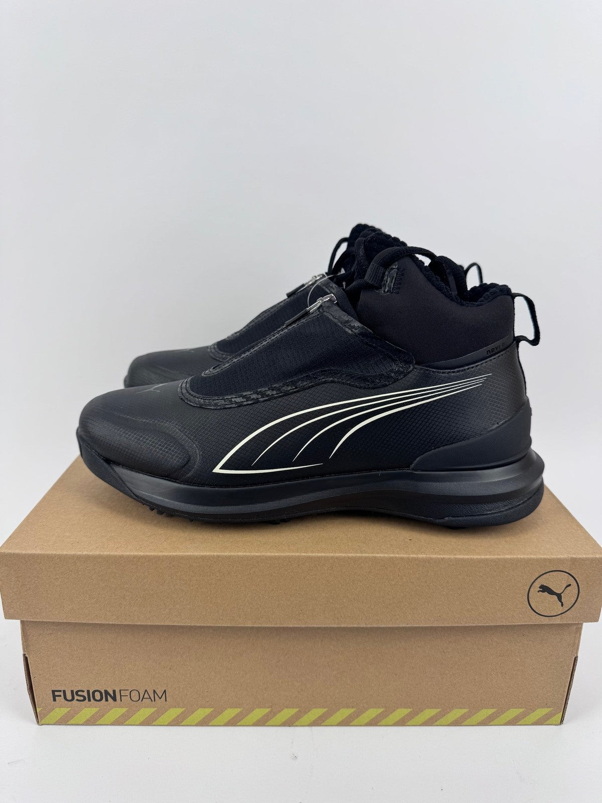 Puma DRYLBL Boot Women's Golf Shoes UK Size 6 Black Dark Grey Waterproof/321460