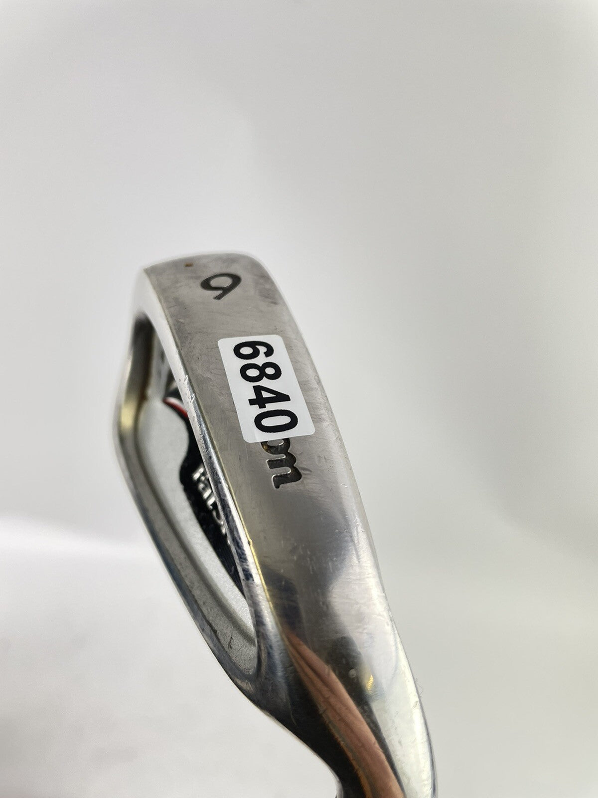 Wilson Golf 6 Iron Fatshaft Regular Flex Steel /Right /New Grip /684016
